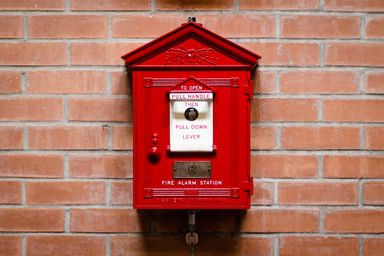 A fire alarm system